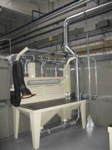 Cipres odsávací rameno broušení