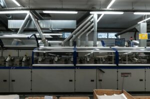 filtrace papírového prachu