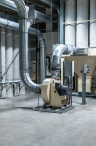 průmyslové radiální transportní ventilátory pro dopravu vzduchu