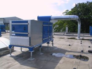 výkonné vzduchové ventilátory pro transport čistého vzduchu